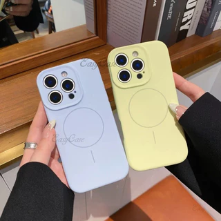 สําหรับ iPhone 16 PRO MAX กรณีปุ่มควบคุมกล้องซิลิโคนเหลวนุ่มกันกระแทกสําหรับ iPhone 12 13 14 15 PRO MAX