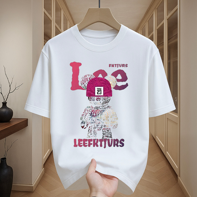 เสื้อยืดผู้ชาย สกรีนลายแฟชั่นหมีสุดฮิต คอกลม แขนสั้น oversize t-shirt เสื้อสตรีทแฟชั่นผู้ชายเท่ๆ เสื้อยืดคนอ้วน