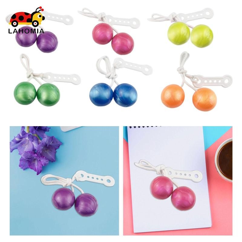 LAHOMIA Swing up Ball On A String Party Favor Clackers Balls On A String สําหรับเหตุการณ์ของขวัญวันเ