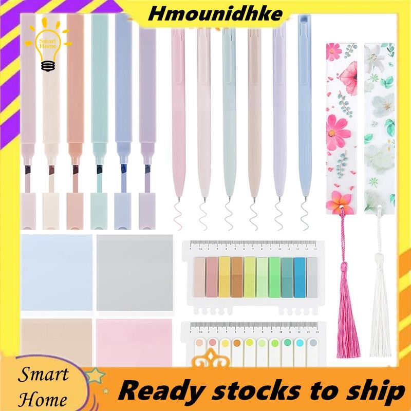 20 ชิ้น Bible Study Supplies Journal Kit ความงาม PastelHighlights ปากกา Tabs บุ๊คมาร์คสําหรับวัยรุ่น