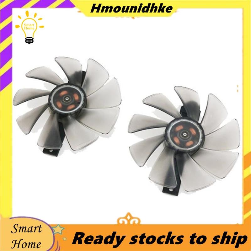 เปลี่ยน ARGB 95 มม.กราฟิกการ์ดพัดลมสําหรับ Sapphire NITRO RX5500 RX 5500XT 8GB FD10015M12D Cooler หม