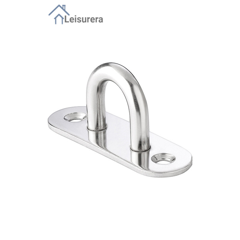 ✨ตะขอรูปตัว U สเตนเลสสตีล รับน้ำหนักในครัวเรือน หัวเข็มขัดแบบแหวนยกแบบถาวร🍀 - รูปที่ 7