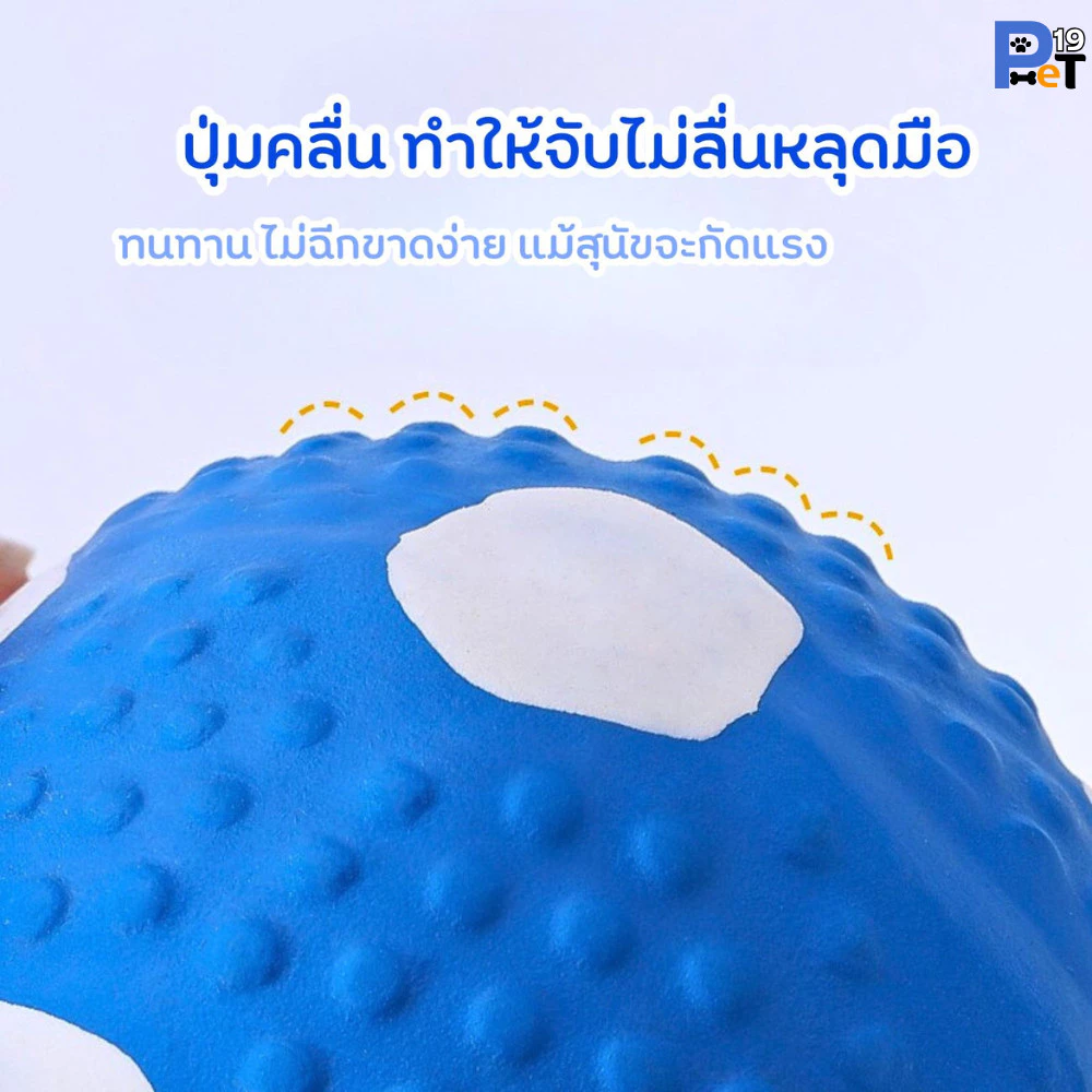 Pet19 ลูกบอลของเล่นสุนัขมีเสียงทนทาน thumbnail 9