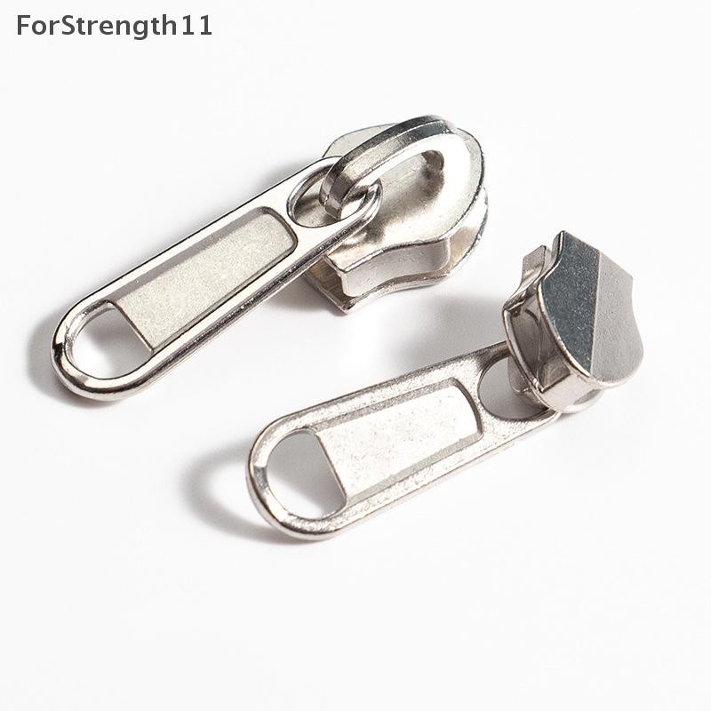 FO 5/8 ชิ้น 4 ขนาด Universal Fix ซิปซ่อมเปลี่ยน Slider ซิปสําหรับเย็บเสื้อผ้ากระเป๋ากระเป๋าเดินทาง Fix ซ่อม TH - รูปที่ 2