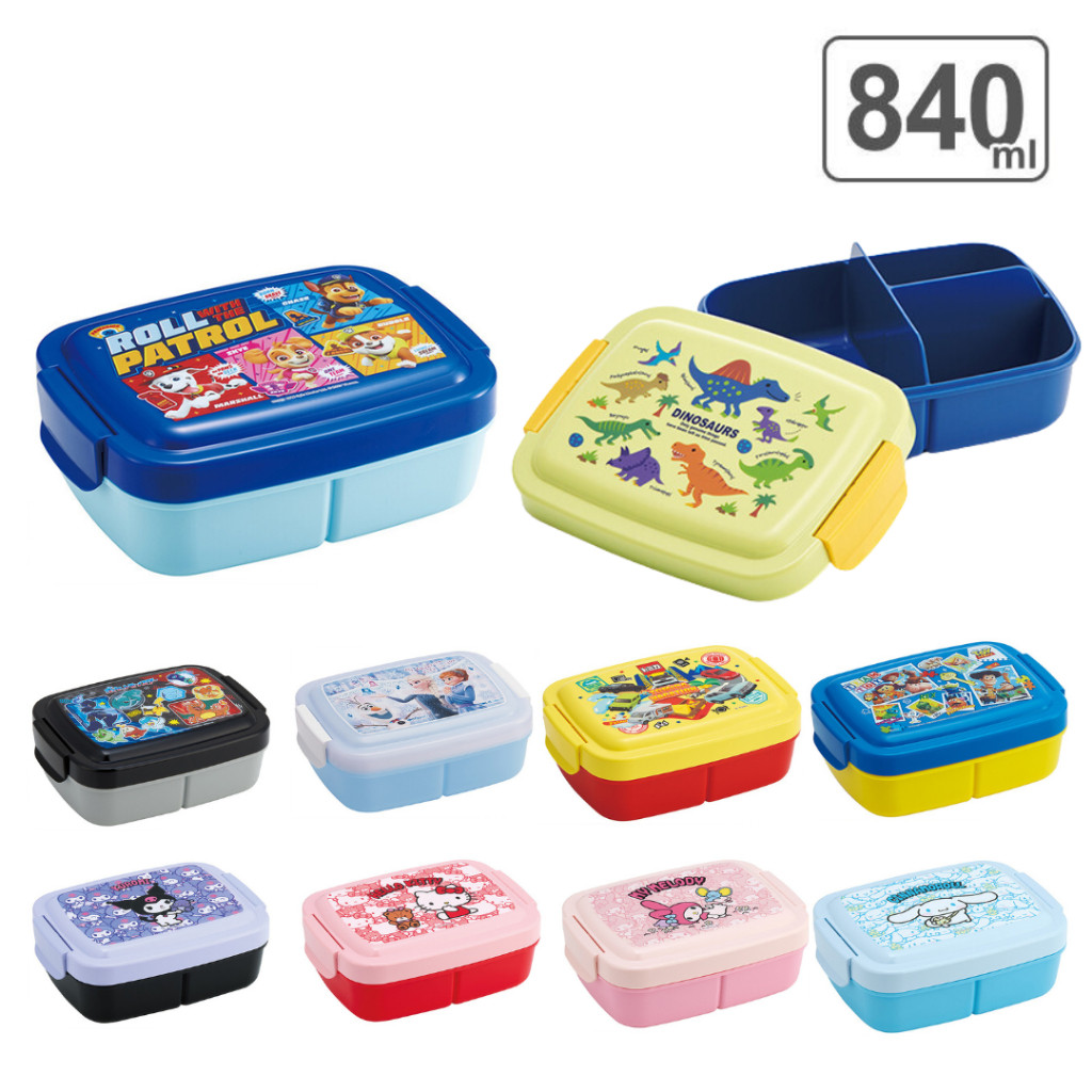 กล่องข้าว made in Japan ไม่รั่ว ไม่ซึม Skater กล่องอาหาร 840 ml กล่องเบนโตะ bento