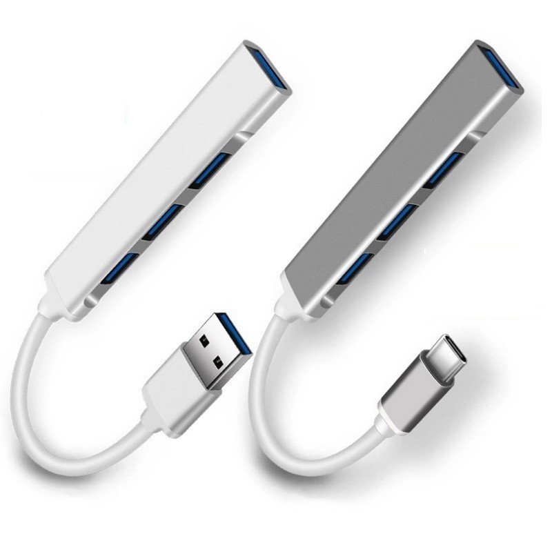 อแดปเตอร์ OTG USB 3.0 Type-C Hub 4 พอร์ต แปลงสาย สําหรับ พีซี คอมพิวเตอร์ โน้ตบุ้ค มือถือ แท็บเลต รุ่นพิเศษ