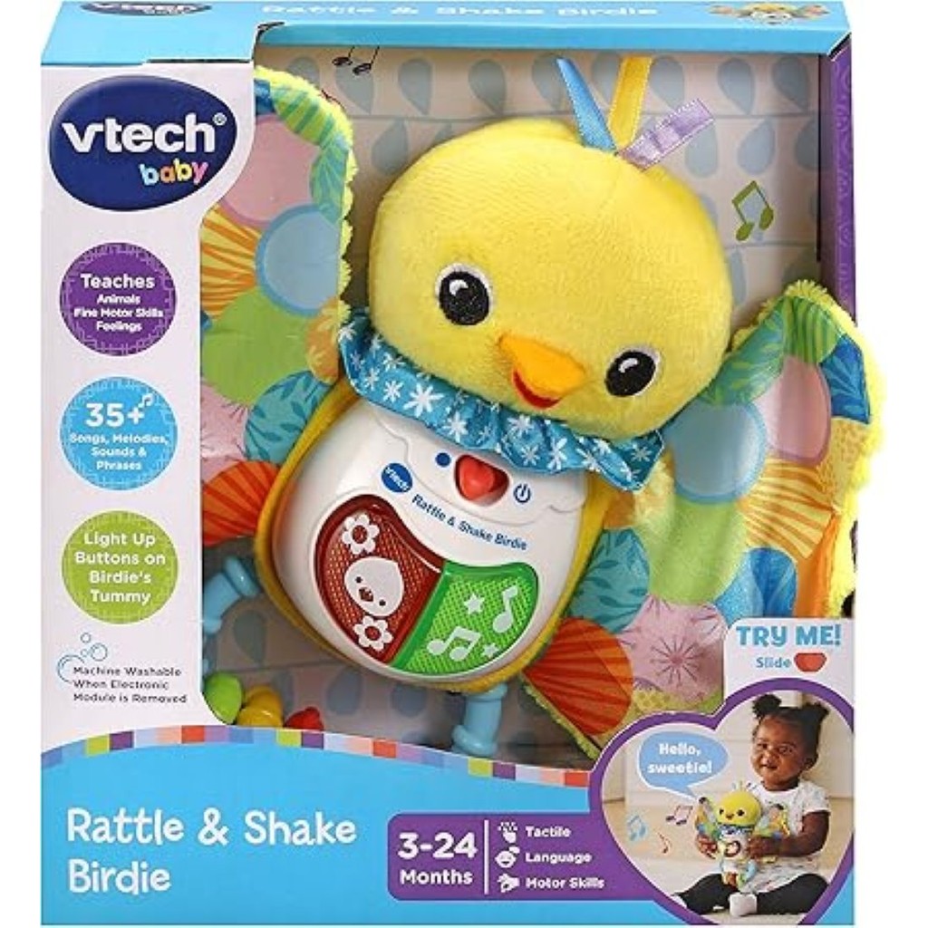 VTECH RATTLE AND SHAKE BIRDIE ของเล่น ยางกัด เขย่า ส่งเสียง