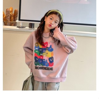 COCO เสื้อคลุมแขนยาวเด็กผู้หญิงแบบสวม รุ่น A0086