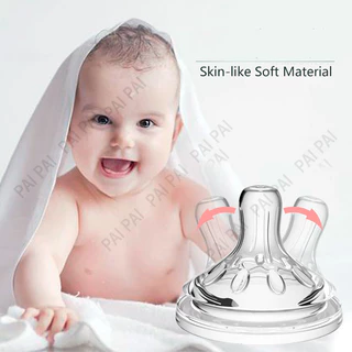 1pcs จุกนมเด็กสําหรับ Philips Avent คอกว้าง Pacifier เปลี่ยน Teat จุกนมให้อาหารซิลิโคน Teats BPA ฟรี