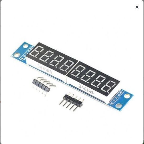 MAX7219 Led Tube Display 7 Segment 8-Digit Module