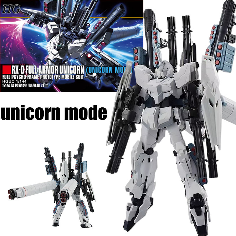 Hg RX-0 Full Armor Unicorn Gundam Assembly Model Unicorn Mode Gundam