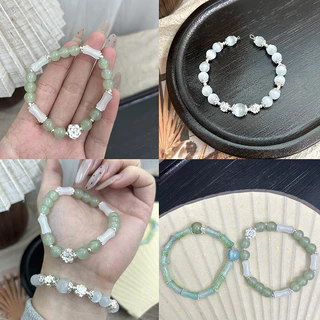 สีเงินดอกไม้ End Caps Alloy Spacer ลูกปัด DIY สร้อยคอสร้อยข้อมืออุปกรณ์เสริมต่างหู