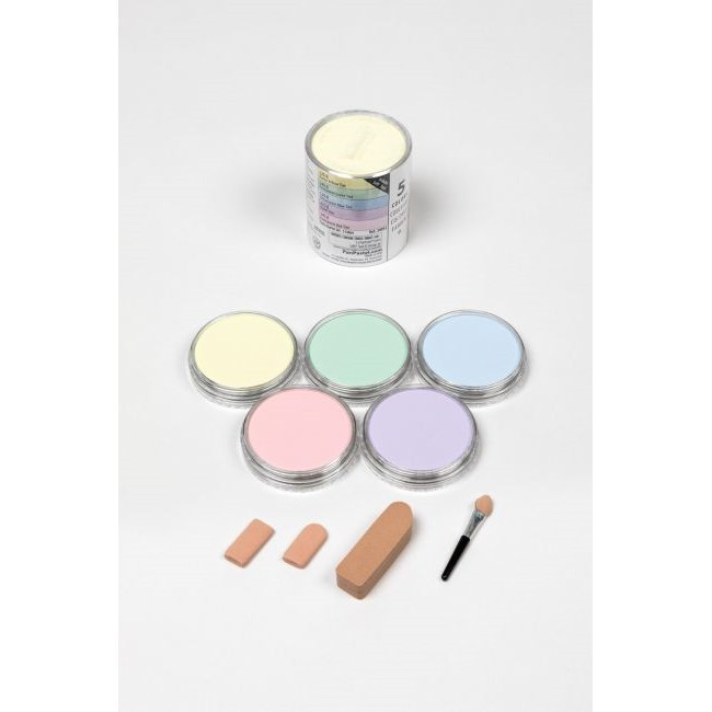 PanPastel Ultra Soft Artist Pastel Set 9ml 5/Pkg - Tint (Soft Pastel)