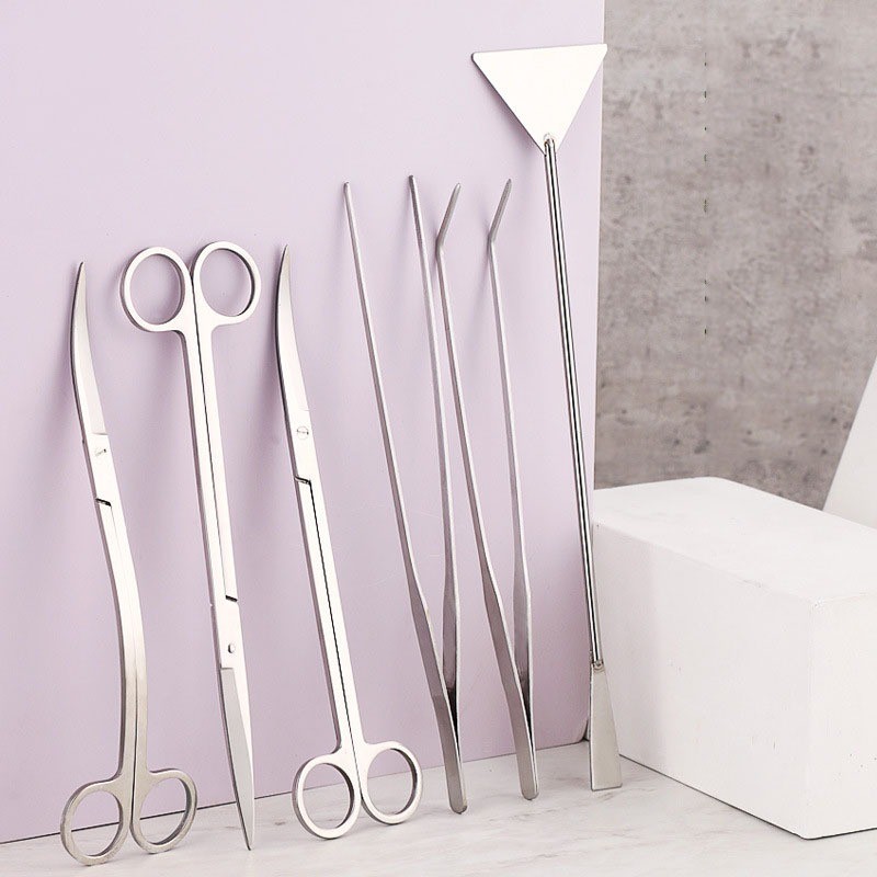 ฟอเซป กรรไกร เครื่องมือ ตู้ไม้น้ำ ตู้ปลา เครื่องมือปลูกไม้น้ำ สแตนเลส