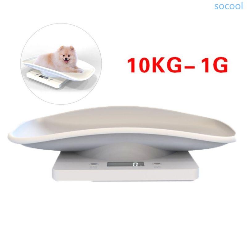 Soc* สัตว์เลี้ยงขนาดเล็กขนาด 1G-10Kg สําหรับแมวสุนัขอิเล็กทรอนิกส์ลูกสุนัขลูกแมวเครื่องชั่งน้ําหนักขนาดห้องครัว