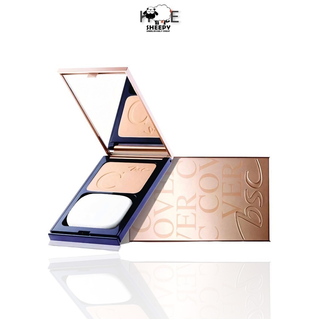 BSC  C-COVER LIGHTENING POWDER SPF25 PA+++  แป้งผสมรองพื้น