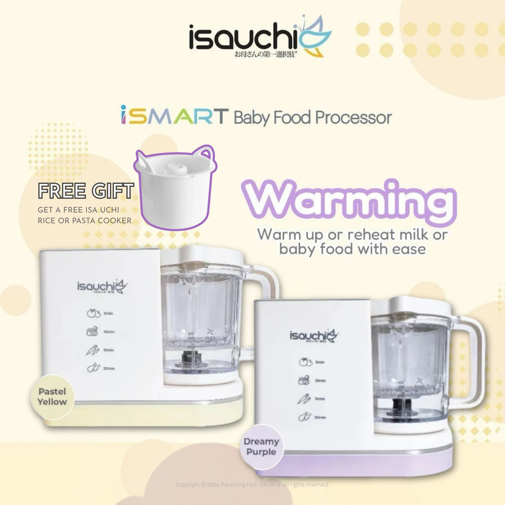 เครื่องเตรียมอาหารเด็ก Isa Uchi iSMART 6-in-1