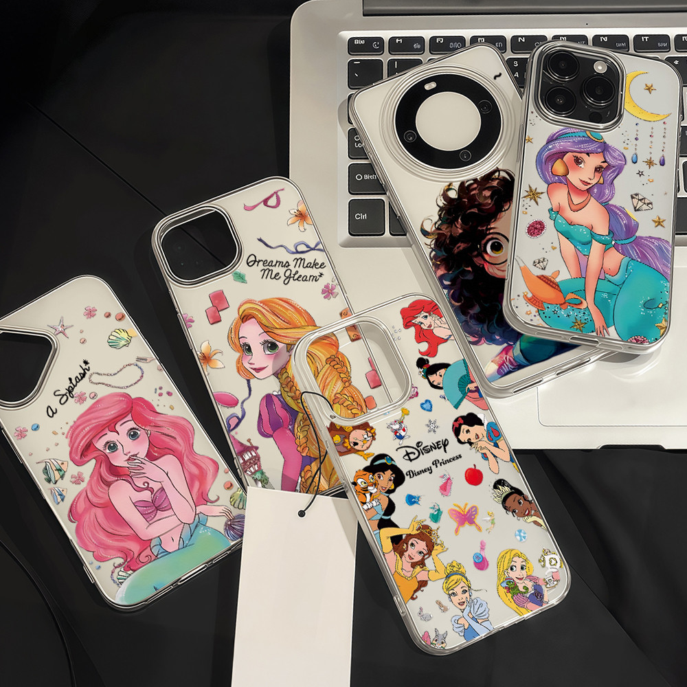 🔥ส่งจากไทย🔥เคสไอโฟน13 For iPhone 11 12 Pro 14 15 16 Pro MAX 14 15 16 Plus เคสโทรศัพท์ลายการ์ตูนซีรี่ย์เจ้าหญิงรุ่นใหม่