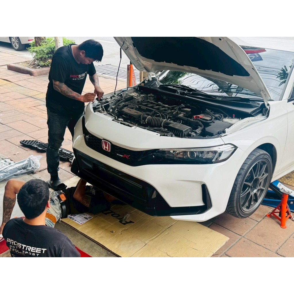 ชุดแปลง กันชนหน้า Civic FE fl ทรง FL5 Type R type-r สเกิร์ต ชุดแต่ง กันชนหน้า กระจัง typer กระจัง ลิ