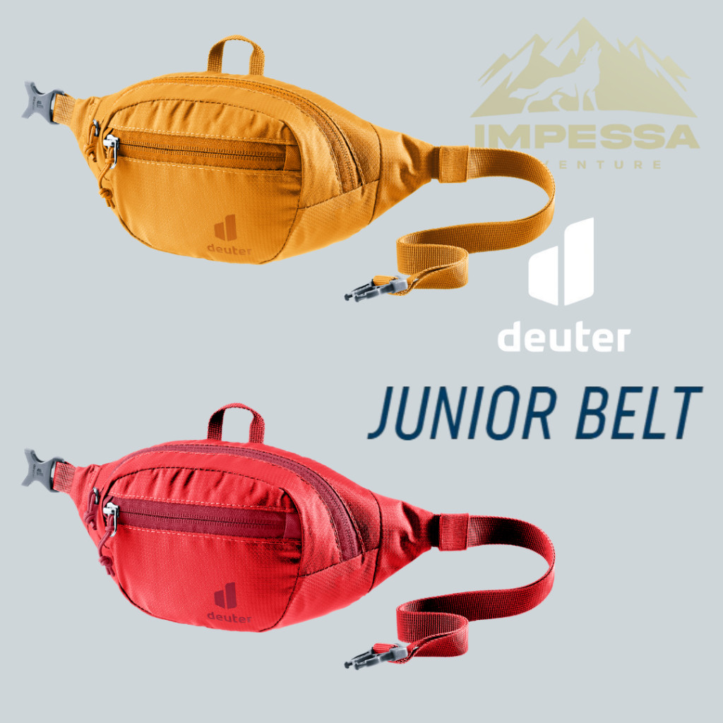ANGGRAEINI Deuter | เข็มขัด Deuter Junior | กระเป๋าสะพายข้าง | กระเป๋าคาดเอว | ไวส์แบ็ก เดเตอร์