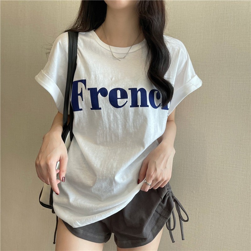 NINGFASHION เสื้อกล้าม เสื้อยืดคอกลมเเขนกุด  เสื้อแฟชั่น ผ้านุ่มใส่สบาย รุ่น W6717 - รูปที่ 5