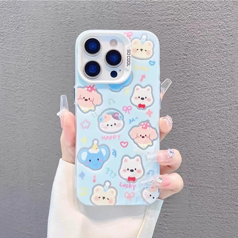 SAMSUNG แมวกระจกสําหรับSamsung S25 S24 S23 S22 S21 Plus S20 FEหมายเหตุ20 Ultra J2 J5 J7 Primeปลอก