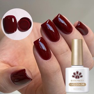 ยาทาเล็บเจล กึ่งถาวร ยูวี สีน้ําตาล 10 มล.