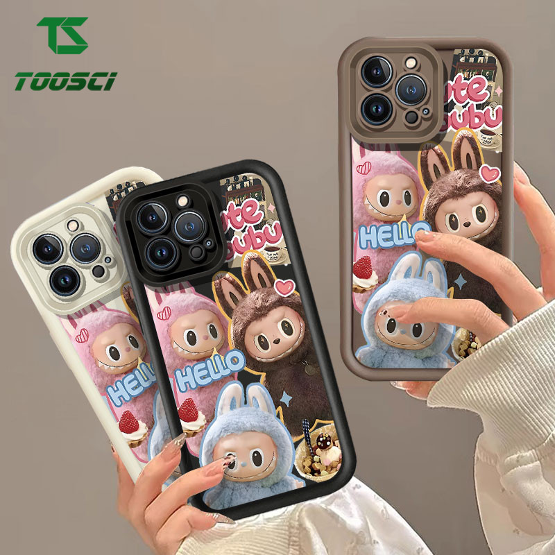 TOOSCI น่ารัก Pop Mart funy Labubu ตุ๊กตาเคสโทรศัพท์สําหรับ Infinix X650 X650B X655 X655F X655C X657