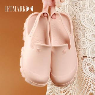 IFTMARK รองเท้ารัดส้น รองเท้าแตะแบบสวม สบายสำหรับใส่ในชีวิตป…