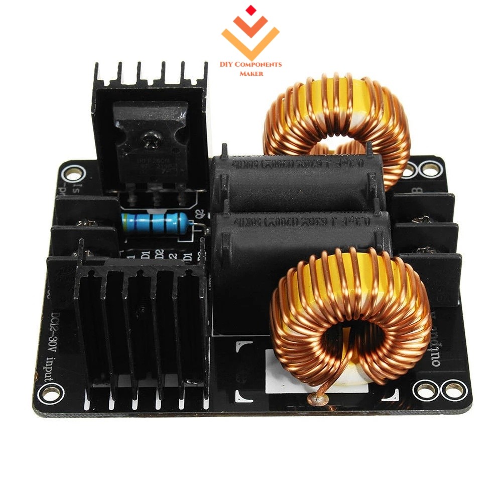 1000w 20A ZVS DC 12 V-30 V แรงดันไฟฟ้าต่ํา Induction Board โมดูลความร้อน Flyback Driver เครื่องทําความร้อน
