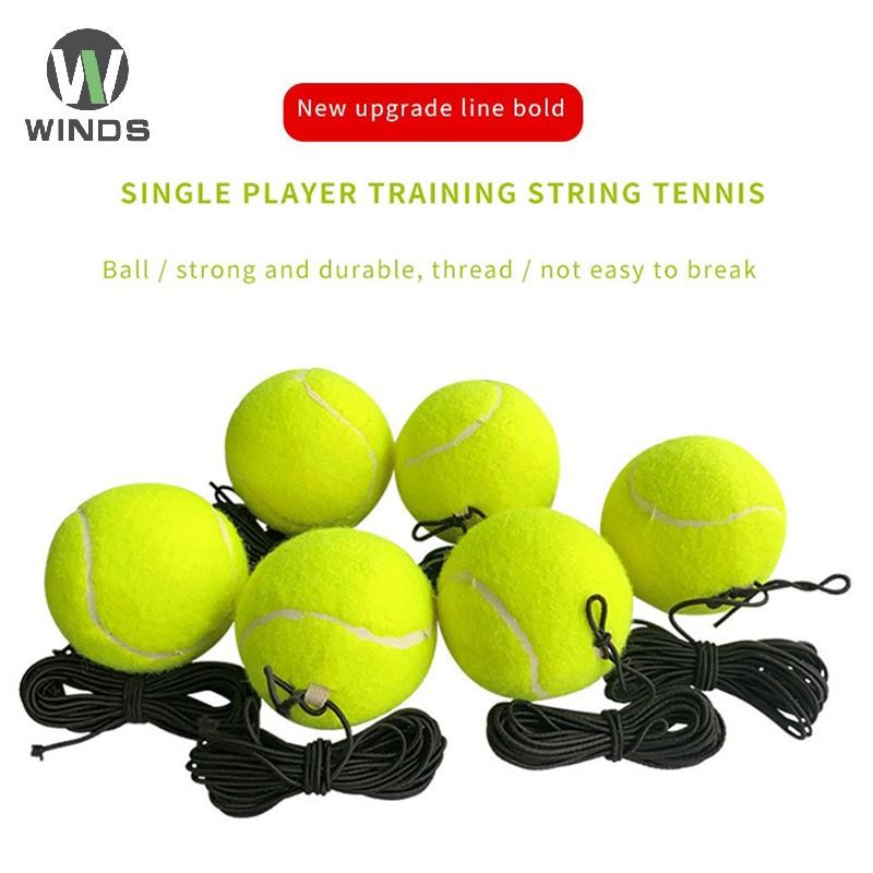 Ods 1/2/5pcs ฐานเทนนิสเชือกอุปกรณ์การฝึกอบรมเทนนิส Self-Taught Rebounder เทนนิส OD