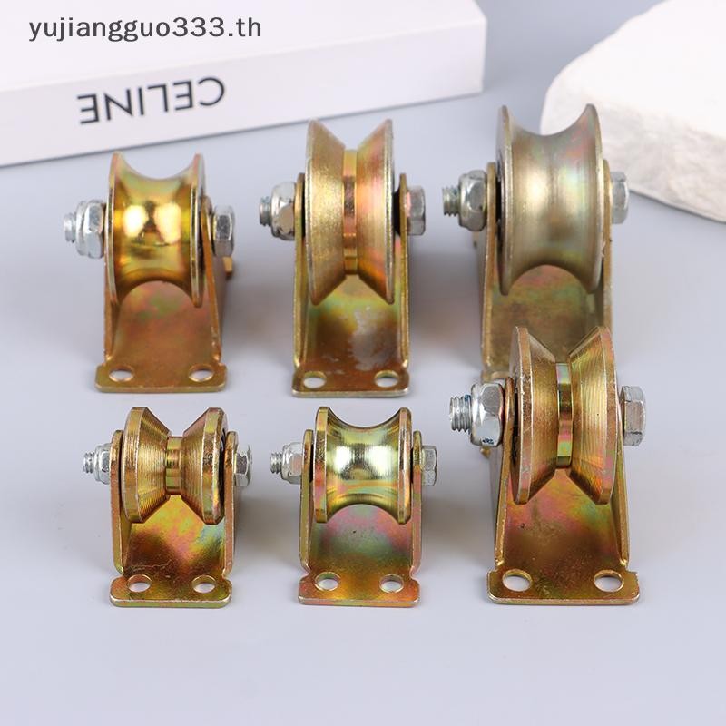 # Yujiang # V/U Groove Wheel 1.2/2/2.5" ล้อบานเลื่อนประตูล้อเลื่อน Heavy Duty Hard Roller สําหรับ Rolling Gate .