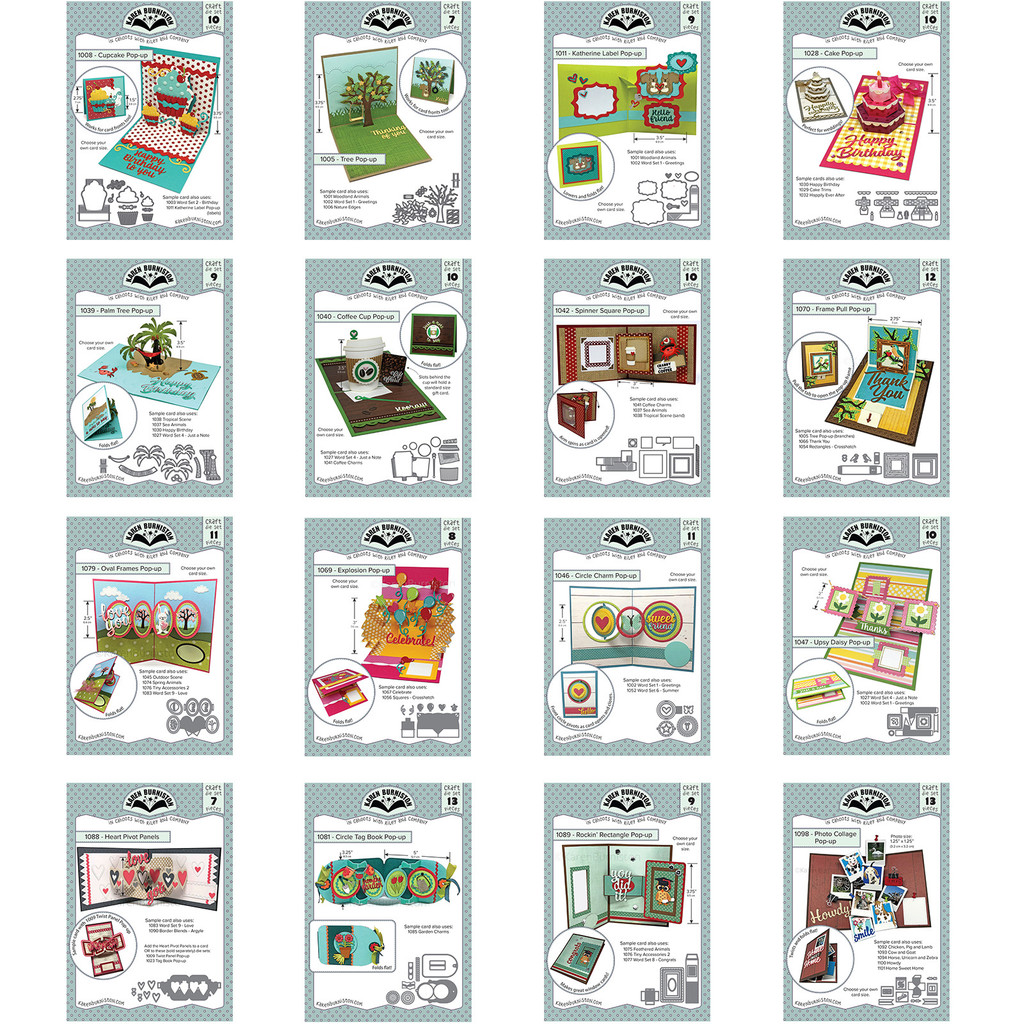 Kb การ์ดออร์แกน Series 16 โลหะเหล็กคาร์บอน Etch แม่พิมพ์สมุดภาพ DIY ลายนูนตัดแม่แบบ 3257-3272