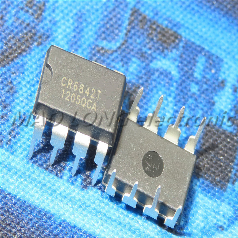 10pcs CR6842T DIP8 CR6842 DIP 6842T DIP-8 ในสต็อกใหม่เดิม
