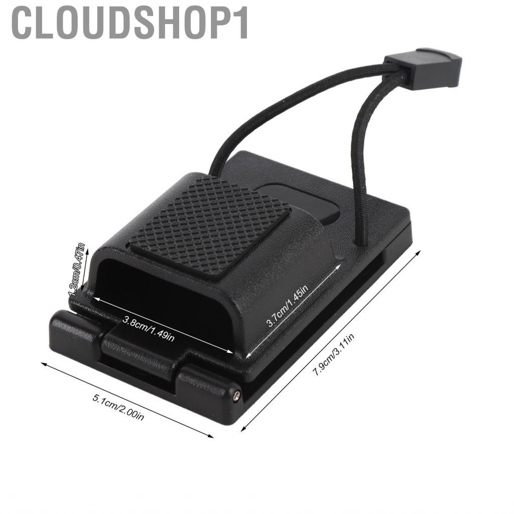 Cloudshop1 Gugxiom วิทยุ Holster Universal Case ผู้ถือเข็มขัดสองทาง Heavy Duty กระเป๋าสำหรับ 1.5 นิ้วถึง 2.25 กว้างวิทยุ