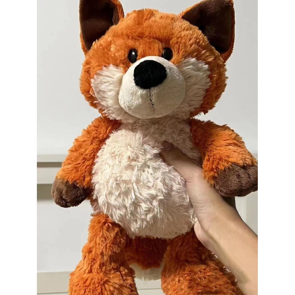Forest Friends Plush Toy Little Fox Doll Healing Series Fox Doll ของขวัญวันเกิดสำหรับแฟนเด็ก
