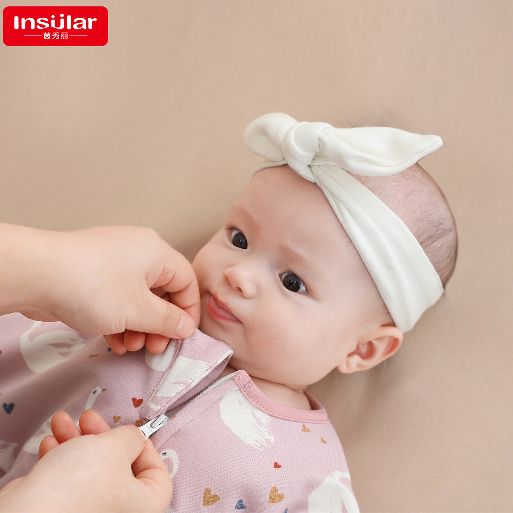 < Insular > ถุงนอนเด็กเด็ก Kick-Proof Quilt Cotton Swaddling Towel