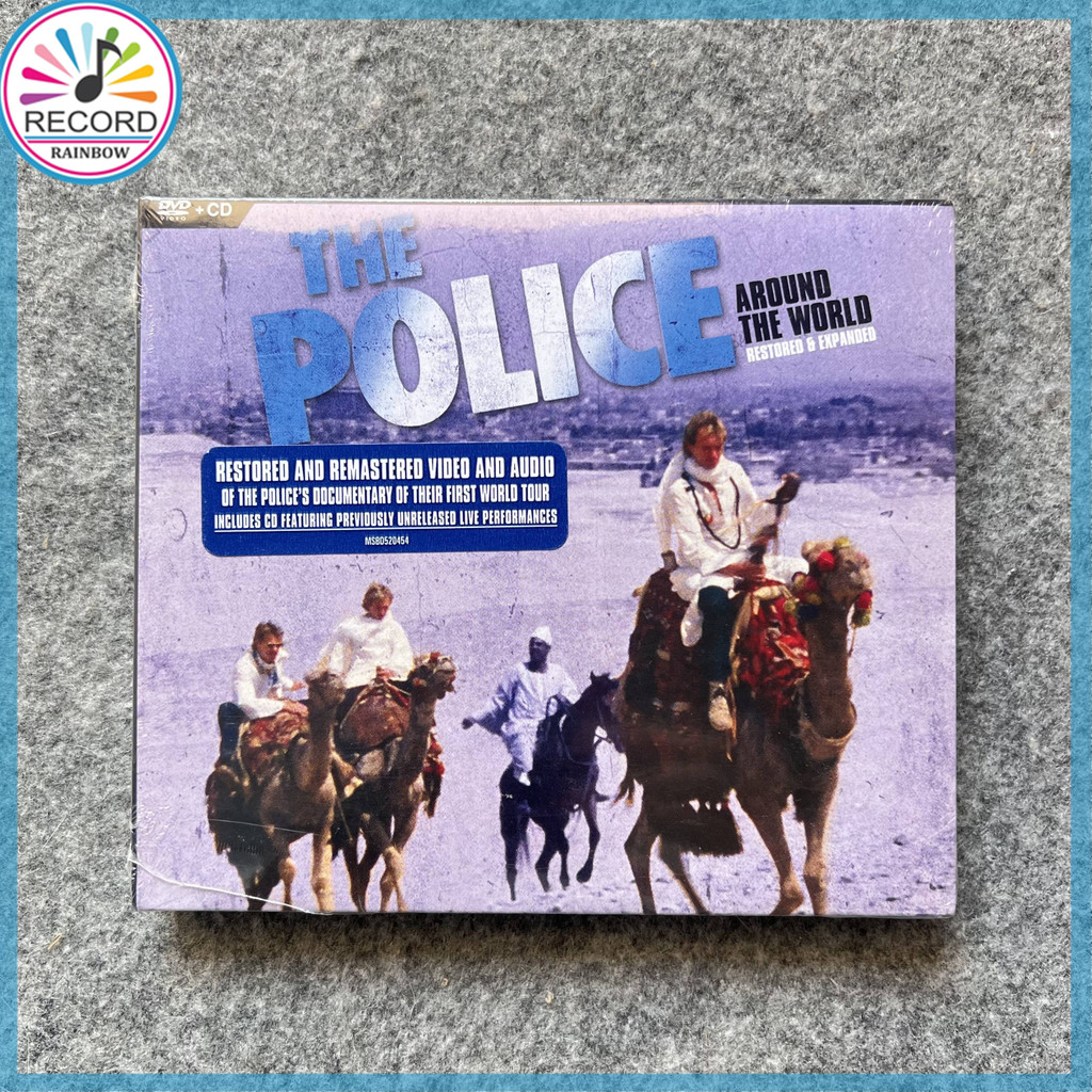 The Police Around The World Original CD+DVD Album [Sealed] Brand New TH2