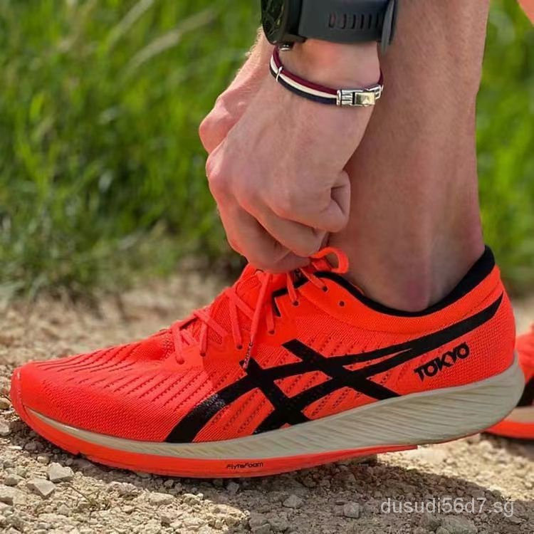 2023 Asics metaracer Tokyo Sports รองเท้าผ้าใบสำหรับวิ่งรองเท้าผู้ชาย