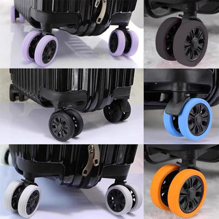 Vỏ Bọc Bánh Xe Vali Giảm Tiếng Ồn Chống Mòn Bánh Xe, Vòng Đệm Bánh Xe Vali Tiện Dụng Khi Du Lịch