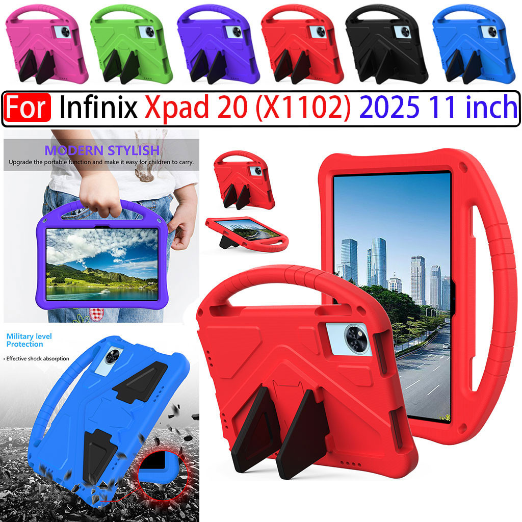 สําหรับ Infinix Xpad 20 X1102 11 นิ้ว 2025 เด็กปลอดภัย Eva กันกระแทกกรณีฝาครอบ