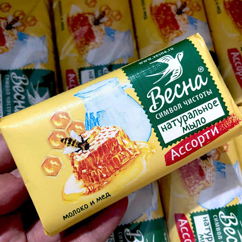 สบู่รัสเซีย BECHA สูตรว่านหางจระเข้และน้ำผึ้ง 90g thumbnail 9