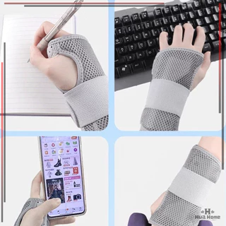 เฝือกข้อมือรั้ง สายรัดพยุงข้อมือ ปลอกข้อมือ มีแกนอลูมิเนียม ปรับได้ สวมใส่สบาย บรรเทาอาการปวดข้อมือ