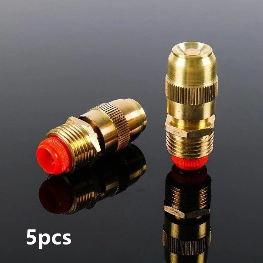 5/10ชิ้น หัวฉีดรดต้นไม้ หัวฉีดรดน้ำ ก้อกพ่นหมอกทองเหลือง หัวสปริงเกอร์ หัวรดน้ำ ที่รดน้ำต้นไม้ หัวทองเหลืองยาว สปริงเกอร - รูปที่ 3