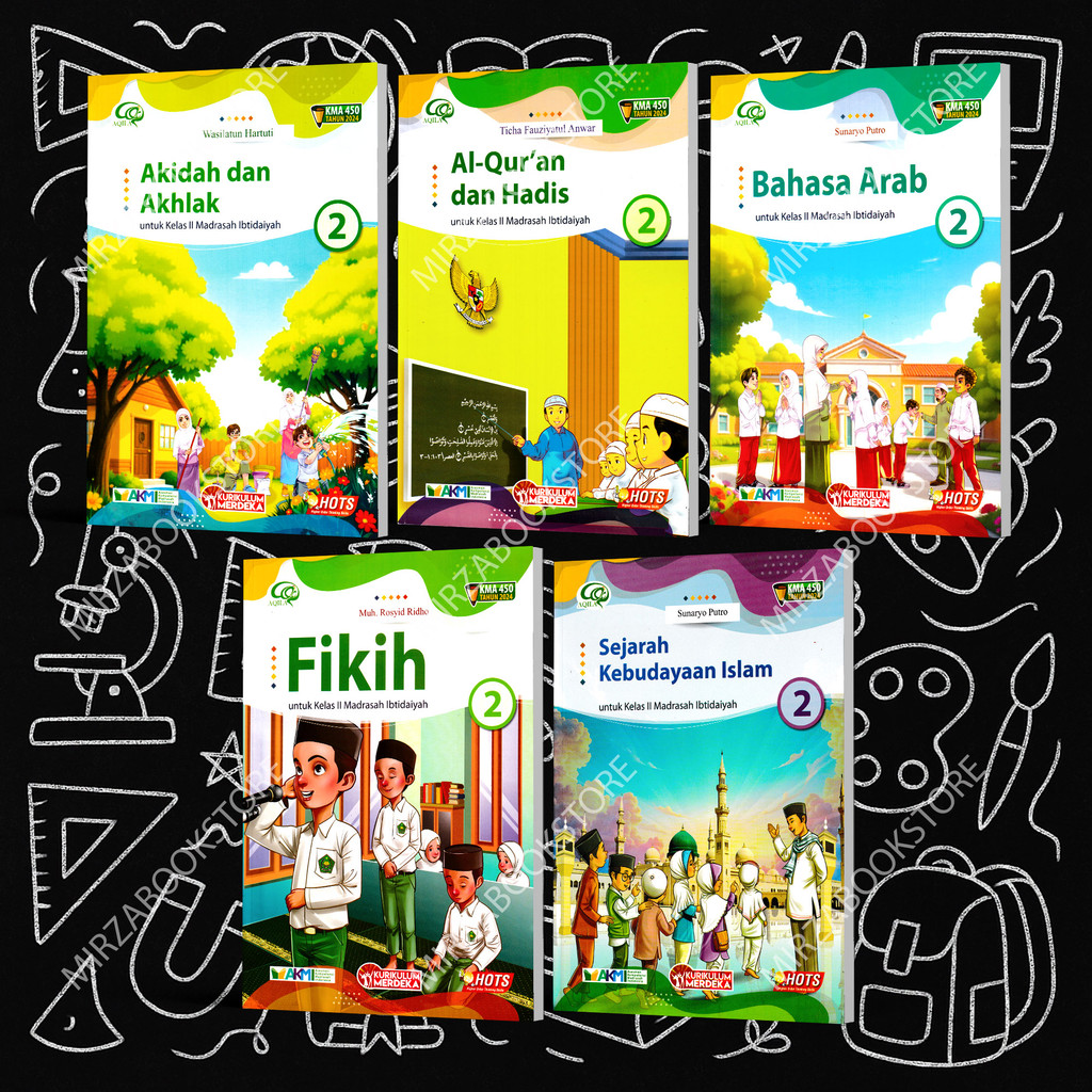 หนังสือคลาส 2 MI KMA 450 Aqila Tiga Serangkai