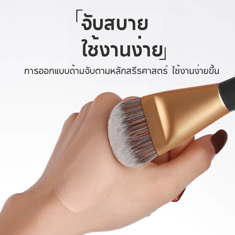 เซ็ตแปรงแต่งหน้า 20 ชิ้น แปรงไฮไลท์แปรงอายแชโดว์แปรงปัดแก้ม ขนแปรงนุ่มพิเศษ หนาแน่นและกะทัดรัด - รูปที่ 4