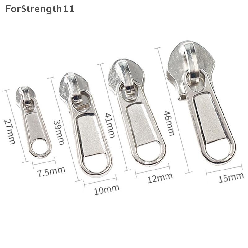 FO 5/8 ชิ้น 4 ขนาด Universal Fix ซิปซ่อมเปลี่ยน Slider ซิปสําหรับเย็บเสื้อผ้ากระเป๋ากระเป๋าเดินทาง Fix ซ่อม TH - รูปที่ 6