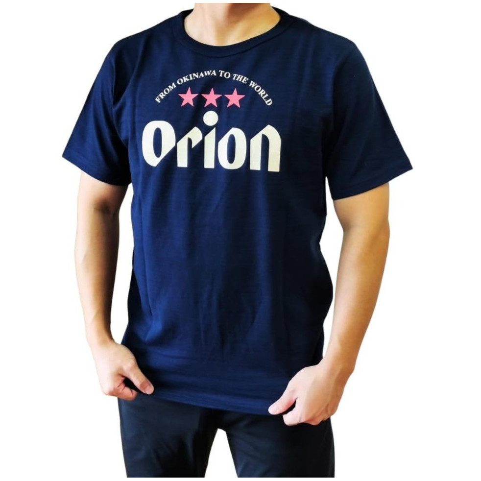 เสื้อยืด Okinawa Orion Beer ผ้าฝ้าย 100%