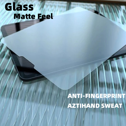 Matte Frosted Glass film ฟิล์มเคลือบด้านมีน้ำค้างแข็งป้องกันรอยนิ้วมือสำหรับ Air6 Air5Air4 gen10 gen9 gen8 gen7 Pro 11