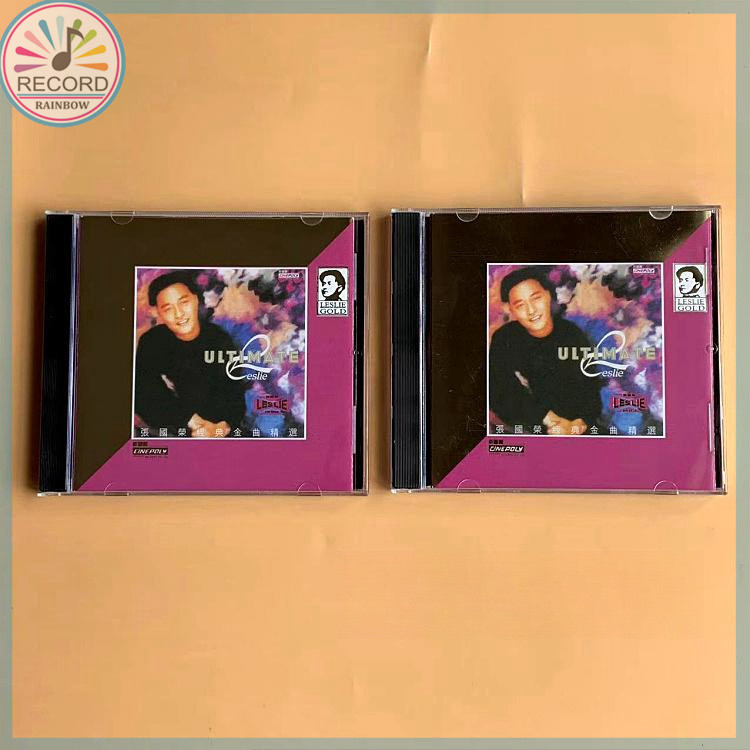 Leslie Cheung ULTIMATE LESLIE Classic Hits Selection 24K GOLD 2 Albums Set Original CD Album [Sealed] Brand New-TH2